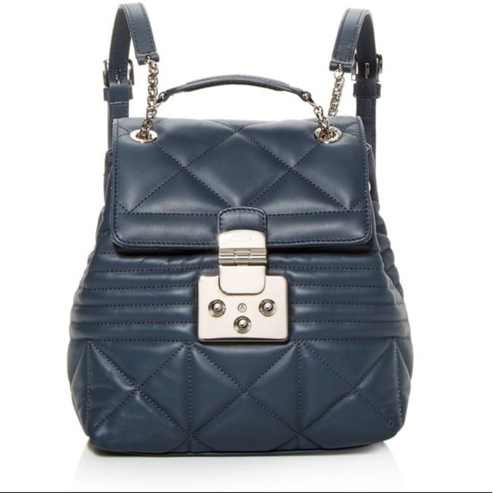 Leather FURLA backpack — LIKE NEW